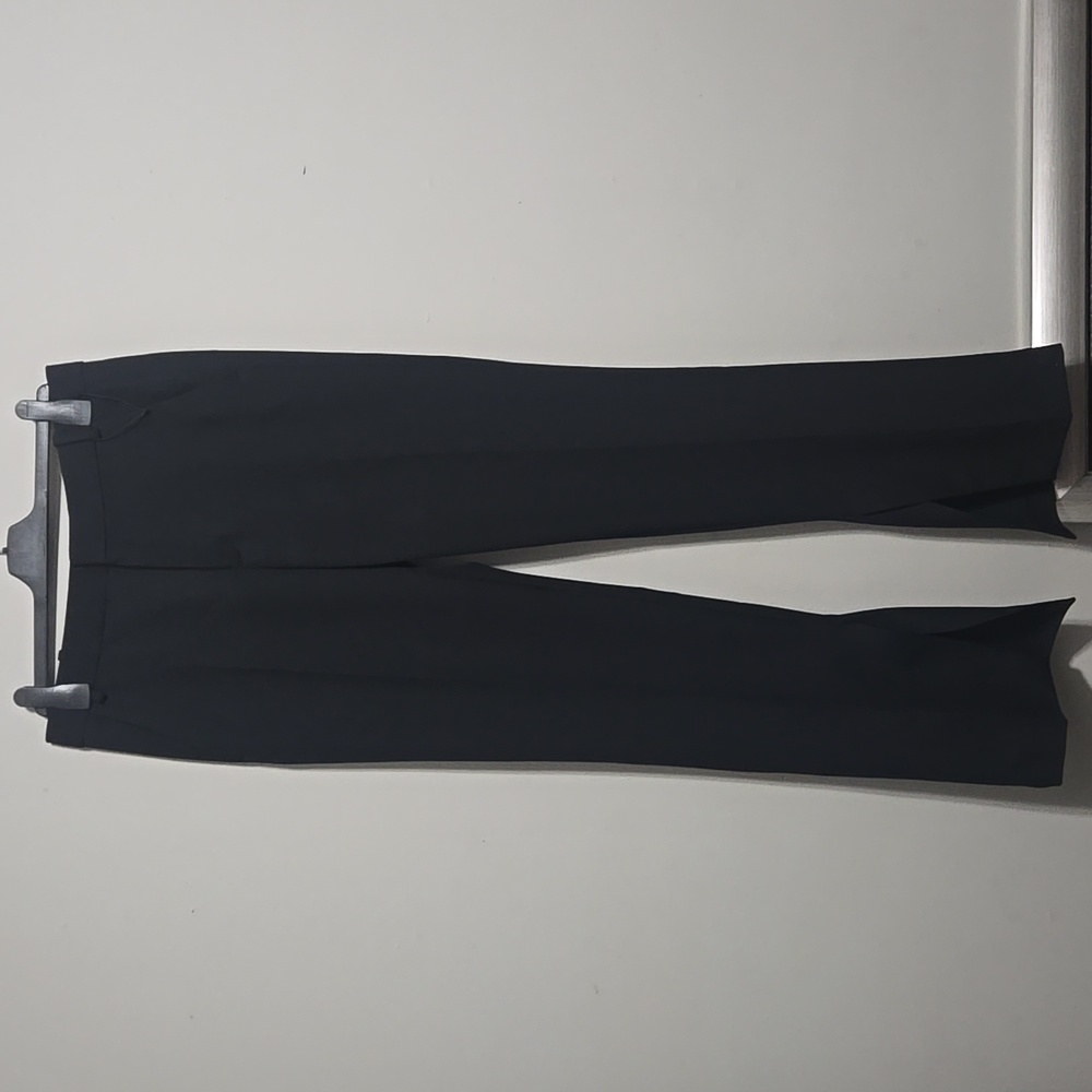 [NEW] Zara ZW Collection Minimalist Split Leg Black Pants Size M - Picture 5 of 14
